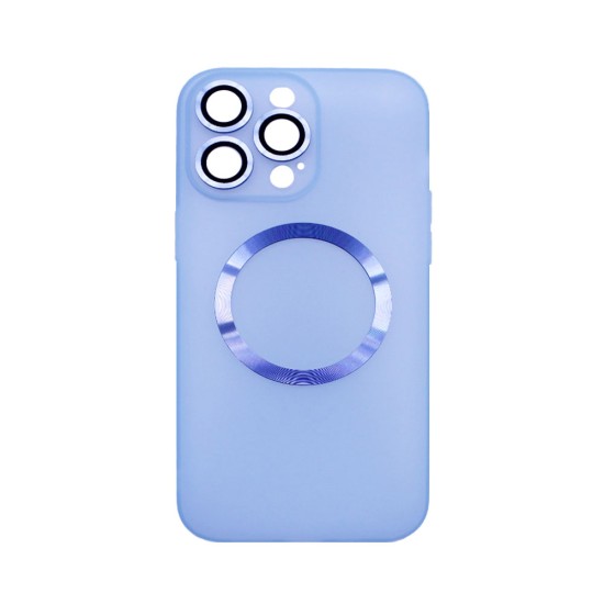 Magnetic Case with Camera Lens for Apple iPhone 14 Pro Max Blue Magnetic Case with Camera Lens for Apple iPhone 14 Pro Max Blue